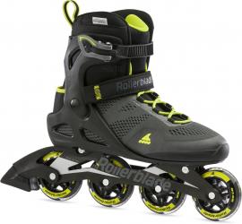 Rollerblade MACROBLADE 80 Men Skate - black lime - Herrenskates 