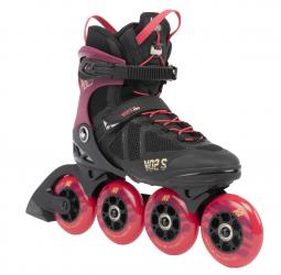 K2 VO2 S Pro 90 Women Skate - burgandy-pink - Damenskate 