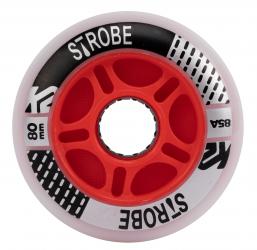 K2 LED Wheels Strobe rot 80 mm/85A (2er Set) 