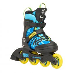 K2 Raider Pro Junior Skates (Größe 32-37) Boy - blue-yellow - Kinderskates  32-37
