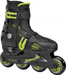 Roces Orlando III Black/Lime Kinderskates Größe 30-35 30-35