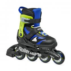 Rollerblade - Microblade Kids Skates - black-blue 