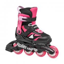 Rollerblade - Microblade Kids Skates - black-pink - Kinderskate 