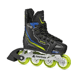 Rollerblade Kids Hockey Skate Dynamo schwarz-limette-blau    