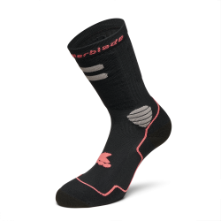 Rollerblade HIGH PERFORMANCE SOCKS BLACK/CORAL 