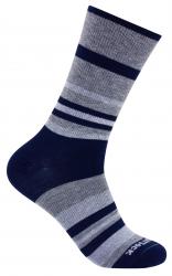 Wrightsock ECO EXPLORE crew Dark Blue Stripes 