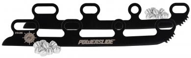 Powerslide Sabre 4w Kunstlauf Eiskufen Größe S / M (24mm breit), schwarz S/M