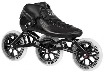 Powerslide Core Performance Black 3X125 - Rennskates 
