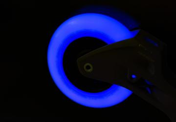 Powerslide NEON Leuchtrolle 100/85A BLUE (3-er Set) blau