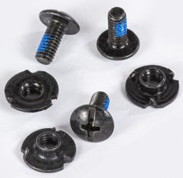 Powerslide Befestigungs-Set (3 Schrauben und 3 Muttern) 9mm 