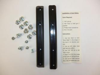 Blood Sole Sliders Schwarz 