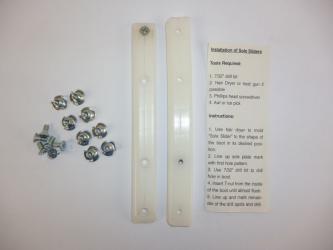 Blood Sole Sliders Weiß 