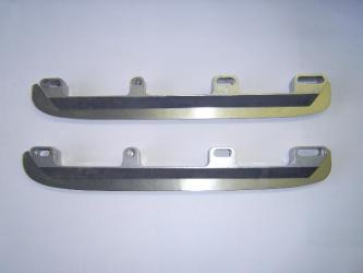 S-Crash Hockey Eiskufen Größe 1 (24mm Breit) Lochabstand 75mm-86mm H1 (1Paar)