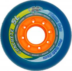Hyper Freeskating Concrete 76mm/84A blau (4er Set) Rolle 