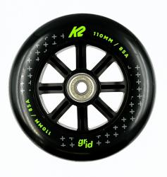 K2 Rolle Grid 110mm/85a mit Kugellager ILQ-9 plus - (6er-Set) 
