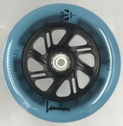 Luminous-LED Wheels Blue Glow 125mm/85A  