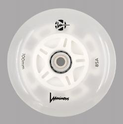 Luminous-LED Wheels White 100mm/85A  
