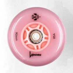 Luminous-LED Wheels Flamingo Pink 90mm/85A  