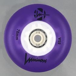 Luminous-LED Wheels Purple 76mm/85A  