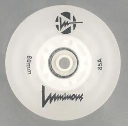 Luminous-LED Wheels White 80mm/85A 