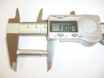 Powerslide Achse für Torx 33x8mm  