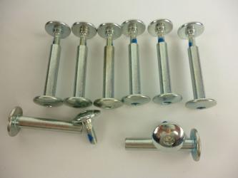 Roces Kit Male Female Axles argento - Achsen silber 