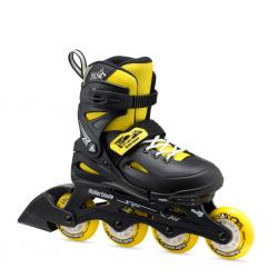 Rollerblade - Fury schwarz gelb - Kids Skates - Kinderskate  