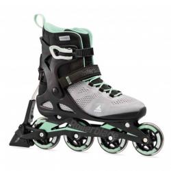 Rollerblade Macroblade 80 ABT Woman Skate Eisgrau-Neo Mint   