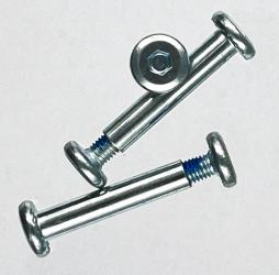 Skateshop Achse 32mmx 6,2mm, silber 
