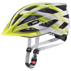 Uvex Bike und Skate Helm Air Wing  grey-lime matt 