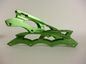 Powerslide Venom jr. Speed Schiene 4*84, 10.25"165/150mm across grün 