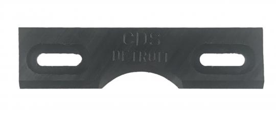 CDS Detroit Grind Plates REGULAR GRIND SCHWARZ 1/4" 
