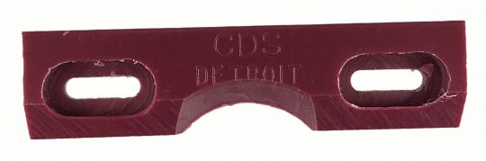CDS Detroit Grind Plates TS BURGUNDY 3/8" 