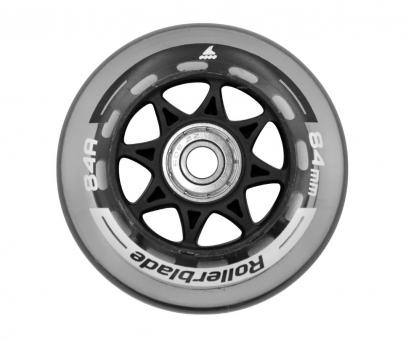 Rollerblade Rollen Performance 84mm/84A+SG7+Alu Spacer  (8er-Set) 