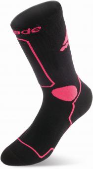 Rollerblade SKATE SOCKS W Größe M black-pink M (39-42)