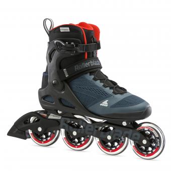 Rollerblade MACROBLADE 90 Men Skate - blau-orange - Größe: 44 - Herrenskates 44