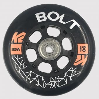 K2 Rolle Bolt Rolle Set 90MM/85A 8-PACK /ILQ 9 Plus - Wheels Komplettset 