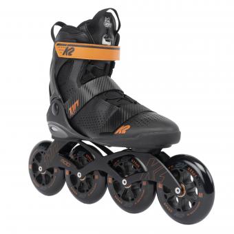 K2 Mod 22 110 Semi-Fitness Marathon Skate black-orange - Unisex Skate 