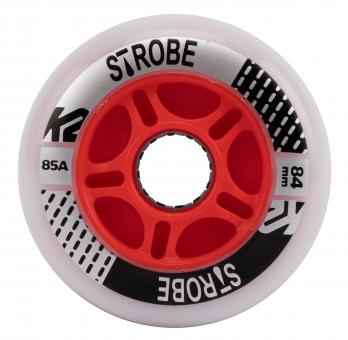 K2 LED Wheels Strobe rot 84 mm/85A (2er Set) 