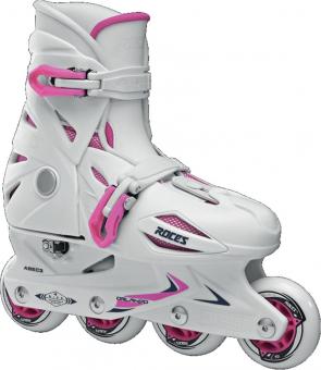 Roces Orlando III White/Pink Kinderskates Größe 36-40 36-40