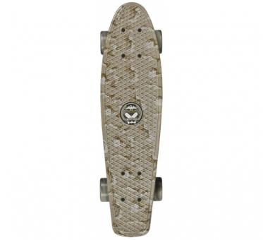 Choke Mini Cruiser Board Juicy Susi Classic " Camo Dessert" inkl. Tasche 