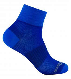 WRIGHTSOCK Coolmesh II Quarter Socken royal blue 