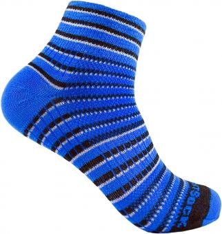 WRIGHTSOCK Coolmesh II Quarter Socken S (34-37) bllau/schwarz/weis S (34-37)