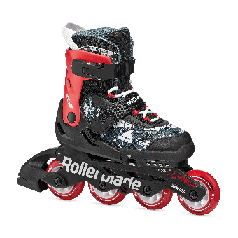 Rollerblade - Microblade SL Kids Skates - black-red    