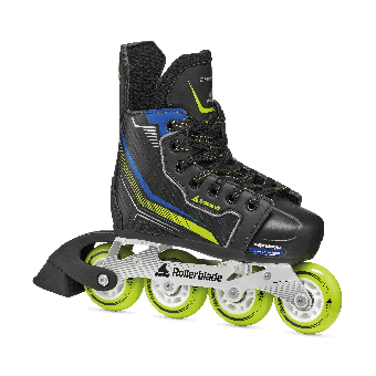 Rollerblade Kids Hockey Skate Dynamo schwarz-limette-blau    