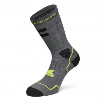 Rollerblade HIGH PERFORMANCE SOCKS ANTHRACITE/LIME  - Größe L 43-46