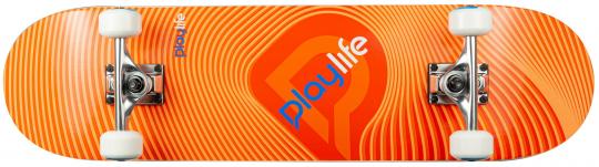 Playlife Skateboard Illusion Orange 31"x 8" 