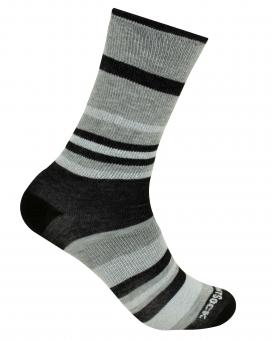 Wrightsock ECO EXPLORE crew Größe XL (45,5-49) Socken Black Stripes XL (45.5-49)