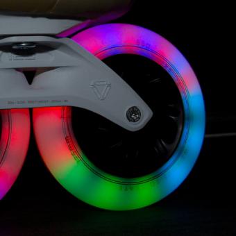 Powerslide NEON Leuchtrolle 125/85A MULTICOLOR (6er Set) 