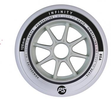 Powerslide Infinity grau 125mm / 85A 